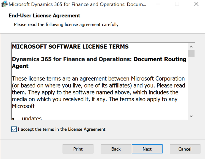 End-User License agreement